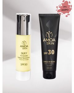 SOLAR VEIL SET - Με την αγορά της Silky, δώρο το Shield In Glow!